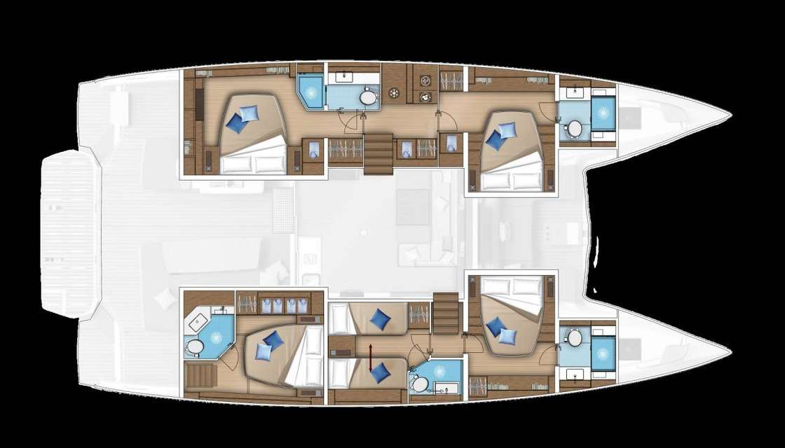 Bootslayouts Lagoon 55