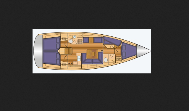 Plans du bateau Sun Odyssey 439