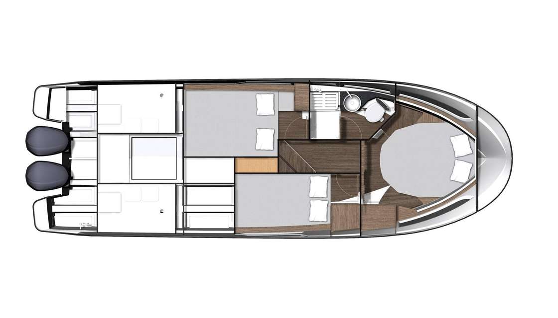 Plans du bateau Merry Fisher 1095