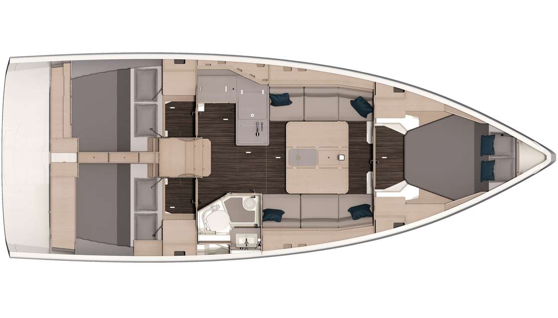 Bootslayouts Dufour 37