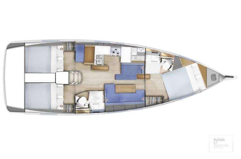 Układ Sun Odyssey 410