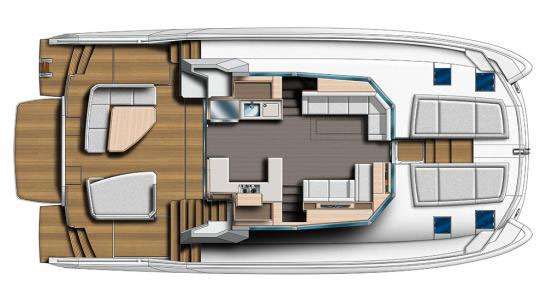 Plans du bateau Leopard 53 PC