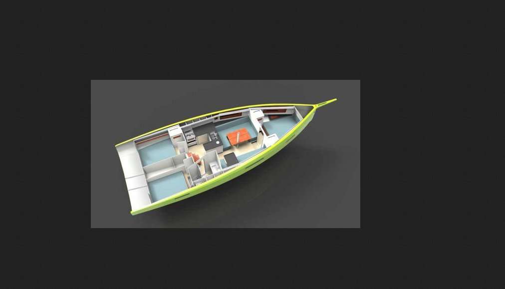 Distribución del barco RM 1180