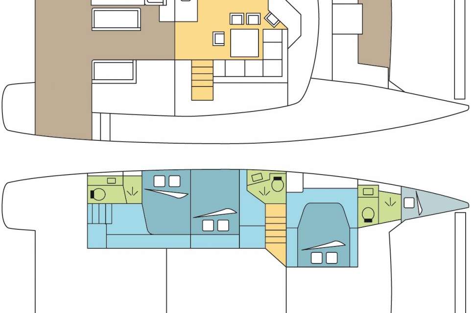 Plans du bateau Saba 50