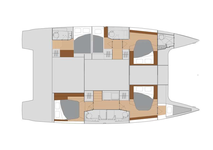 Distribución del barco Tanna 47