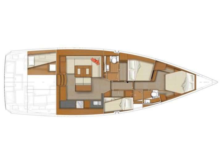 Plans du bateau Sense 51