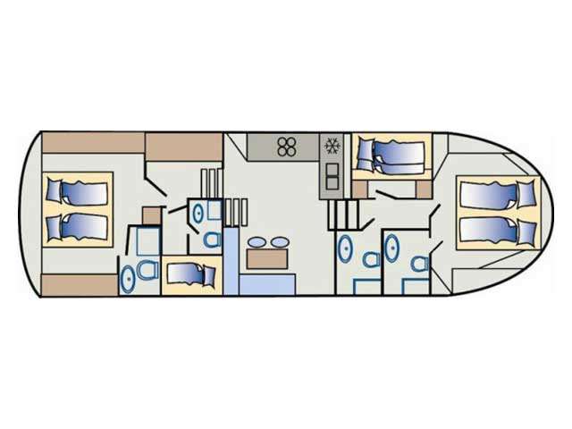 Plans du bateau Staryacht 1670