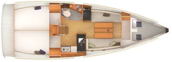 Bootslayouts Sun Odyssey 349