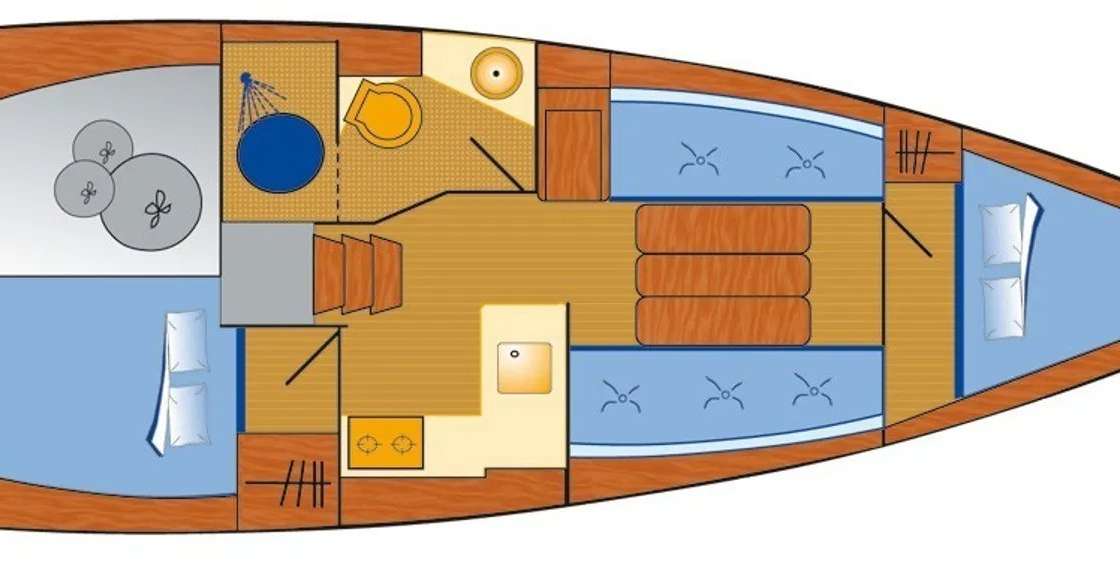 Układ Sun Odyssey 349