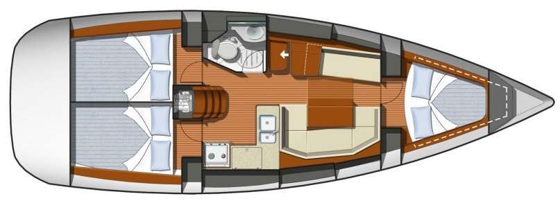 Bootslayouts Sun Odyssey 36i