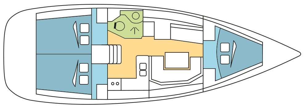 Bootslayouts Sun Odyssey 389