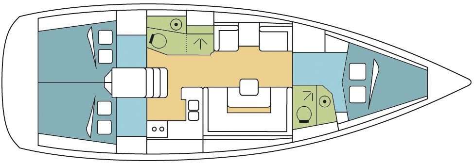 Układ Sun Odyssey 419