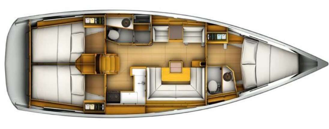 Układ Sun Odyssey 419