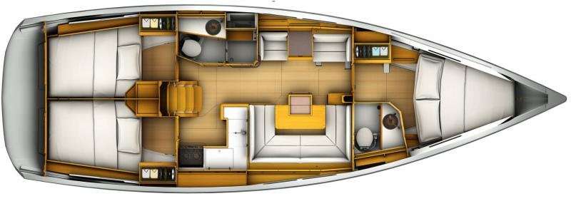 Bootslayouts Sun Odyssey 419