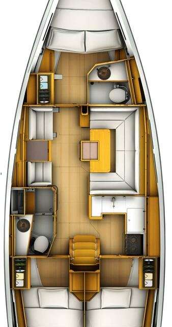 Bootslayouts Sun Odyssey 419