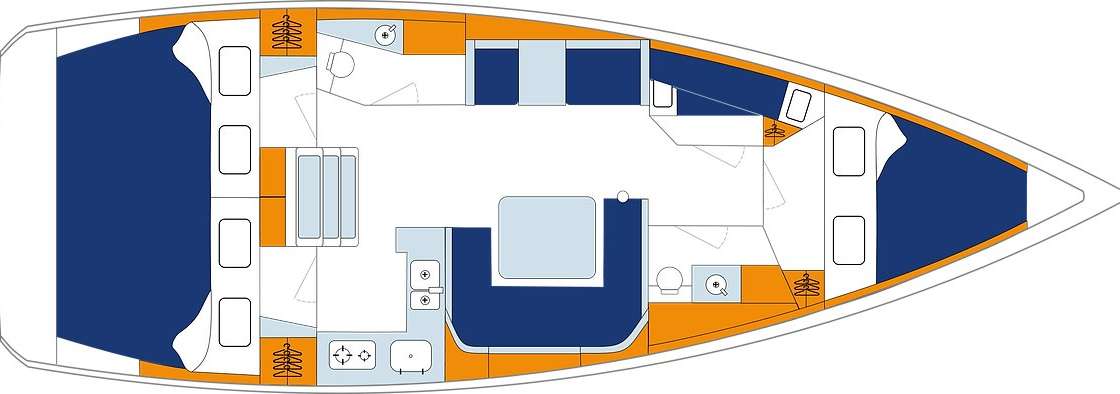 Bootslayouts Sun Odyssey 439