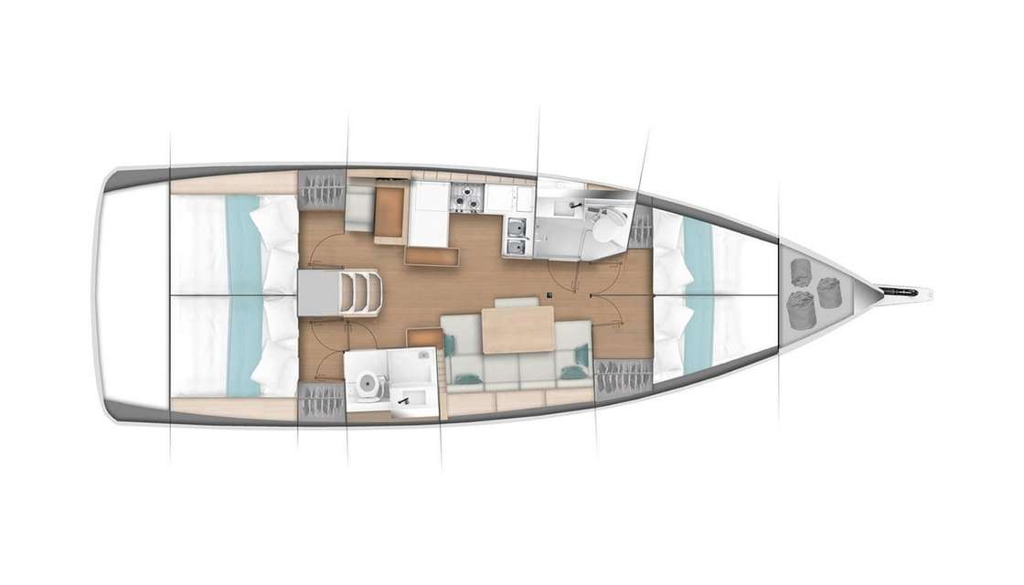 Układ Sun Odyssey 440