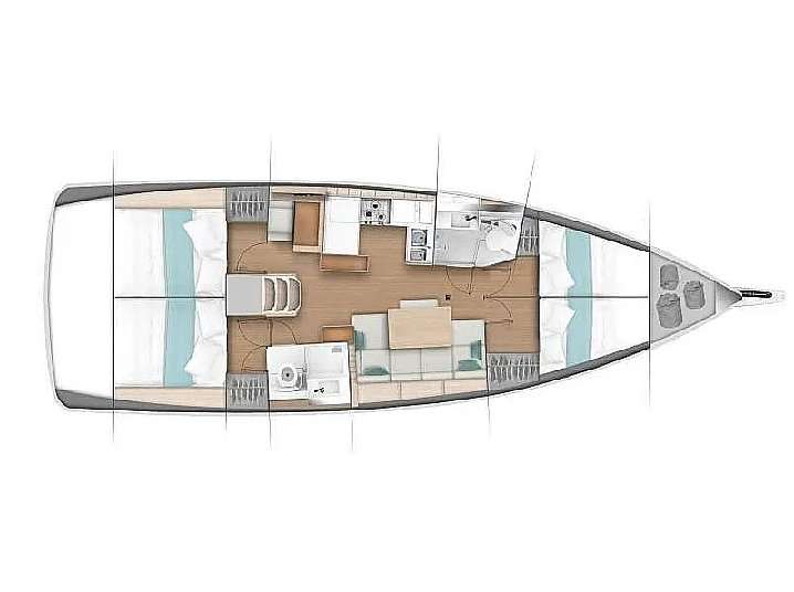 Układ Sun Odyssey 440