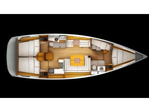 Plans du bateau Sun Odyssey 449