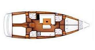 Plans du bateau Sun Odyssey 469