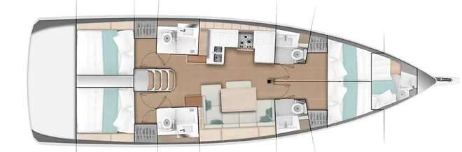 Bootslayouts Sun Odyssey 490