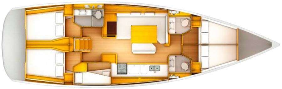 Bootslayouts Sun Odyssey 509