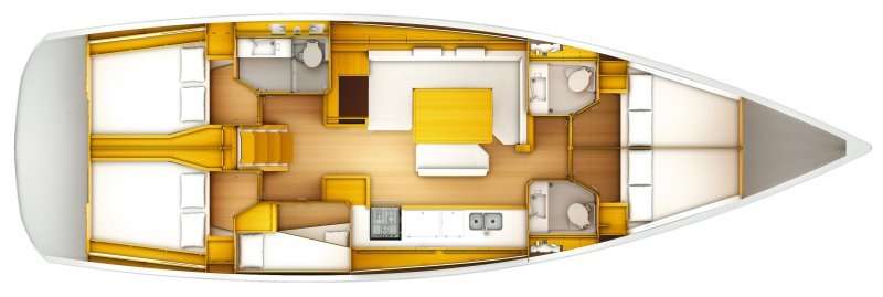 Bootslayouts Sun Odyssey 519