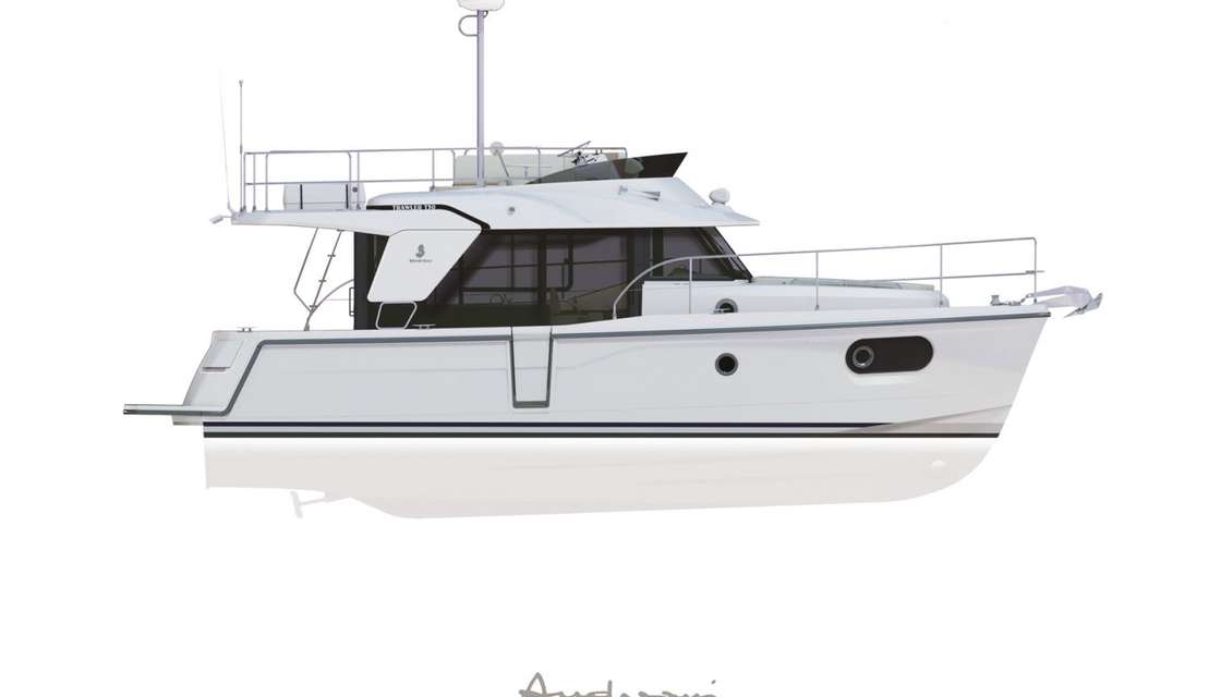 Layout of the boat Swift Trawler 30