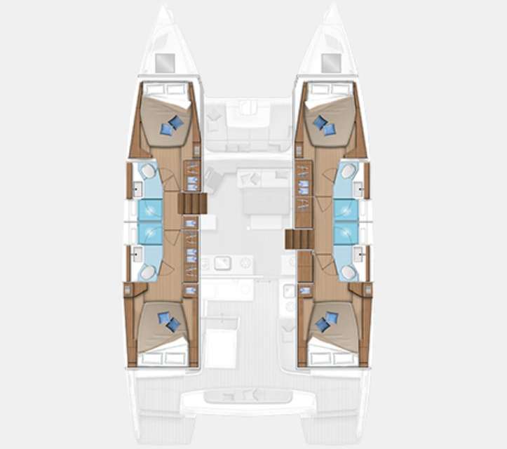 Bootslayouts Lagoon 46