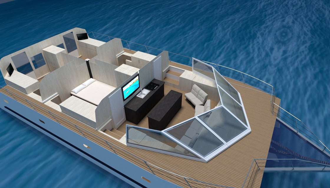 Plans du bateau Upwind 50 Eco Catamaran