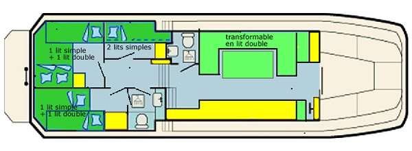 Plans du bateau Vetus 1200