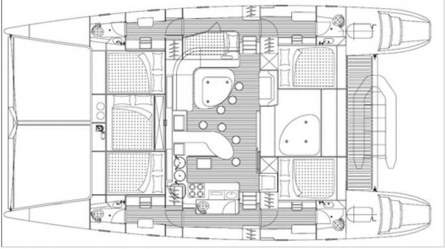 Plans du bateau Voyage 520