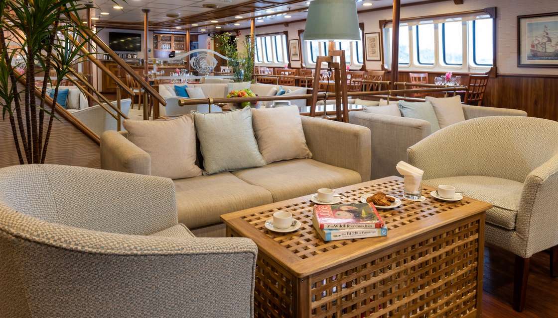Una lounge perfetta per rilassarsi