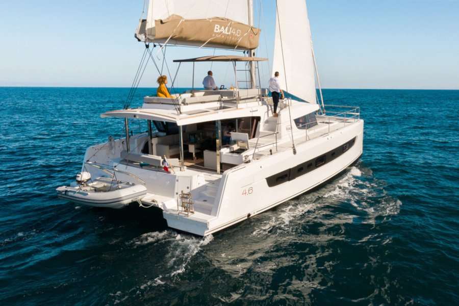 Explore the Adriatic Sea on board an elegant catamaran