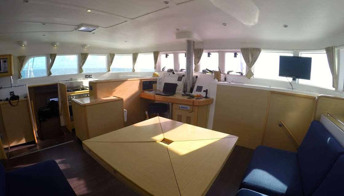 El sal&oacute;n y su vista panor&aacute;mica