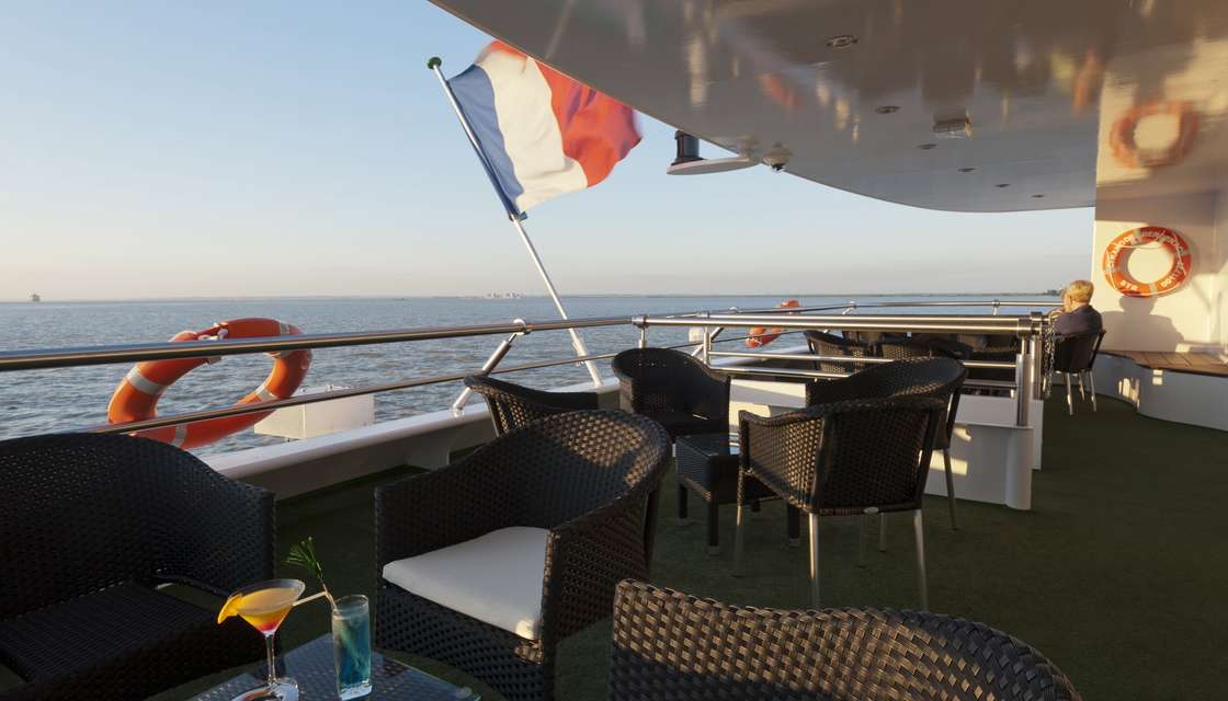Profitez du paysage sur la Gironde