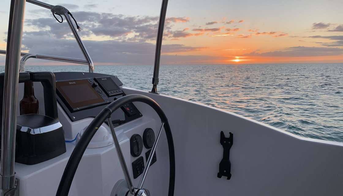Admirez le soleil se refl&eacute;ter sur la mer