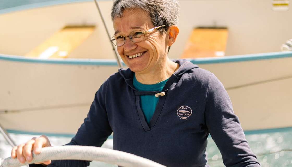 Catherine, votre skipper