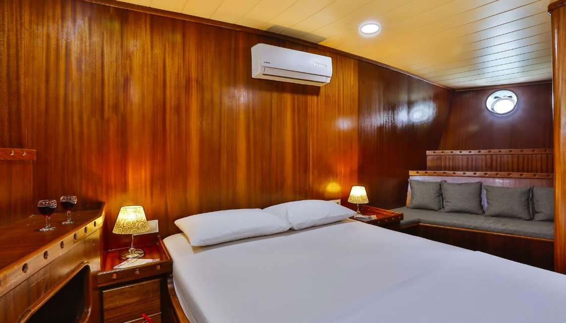 Chambre double luxueuse climatis&eacute;e