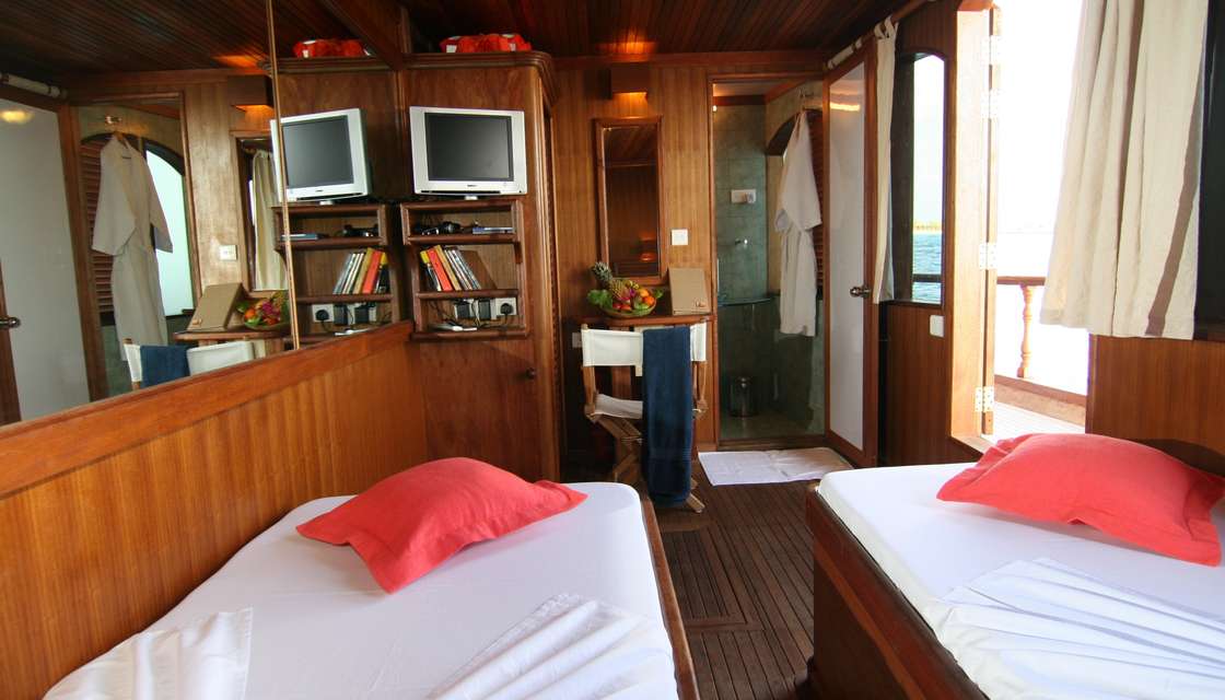 La cabina twin su Stella 1