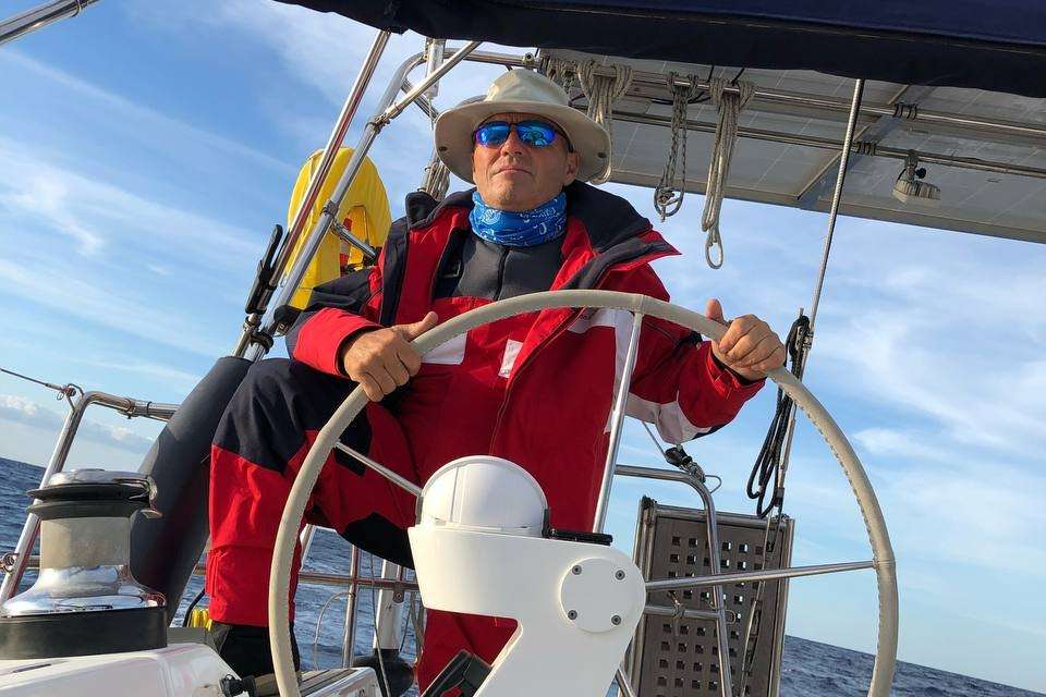 Ihr Skipper Paolo