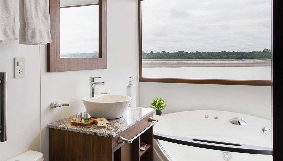 Votre salle de bain en chambre deluxe