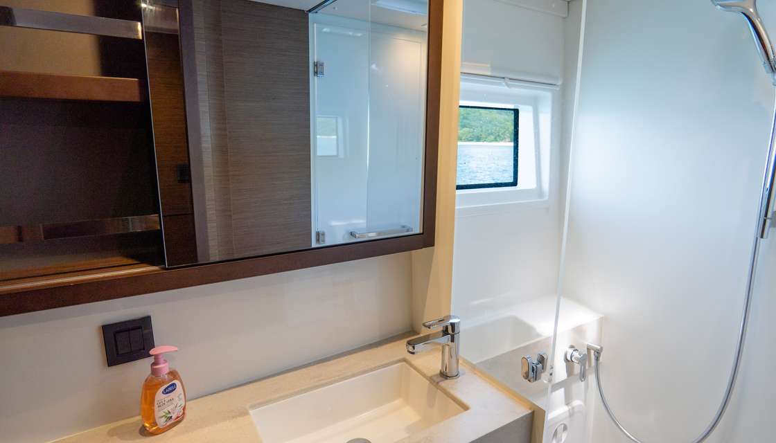 Bagno confortevoli e ben arredate
