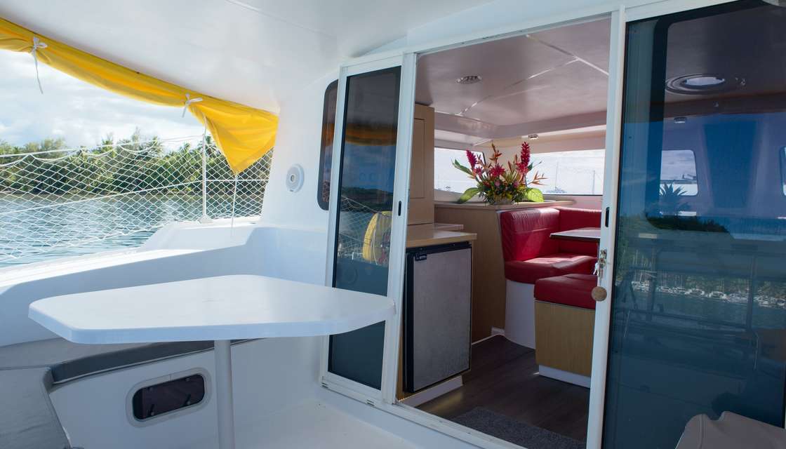 Profitez du cockpit &agrave; l&#039;ombre du soleil