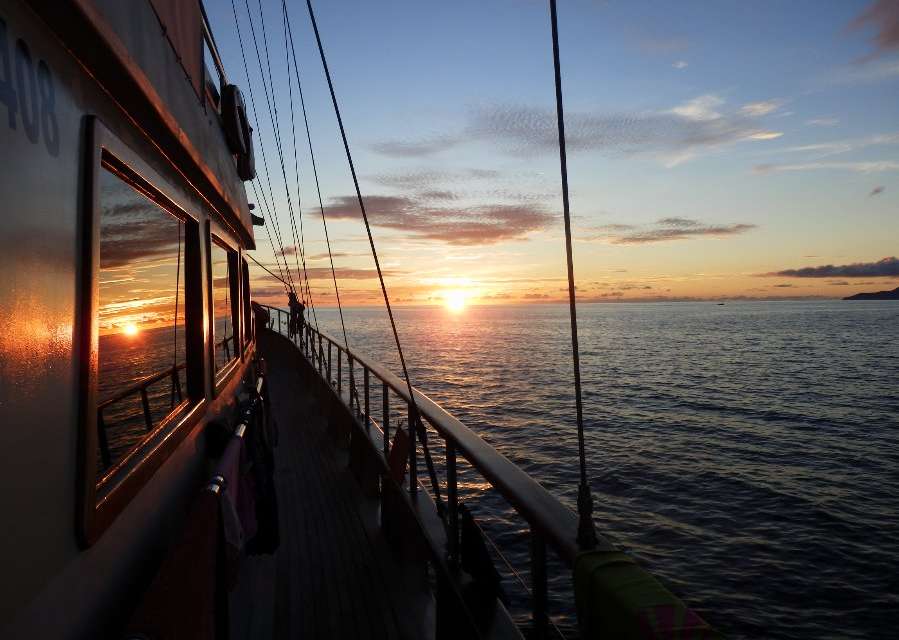 Un magnifique coucher de soleil
