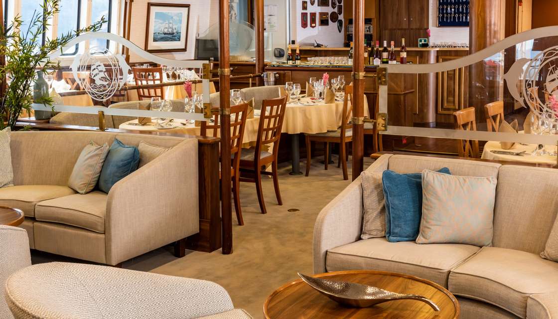 Un ristorante chic e moderno