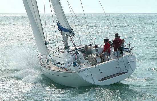 Sailboat Dufour 455