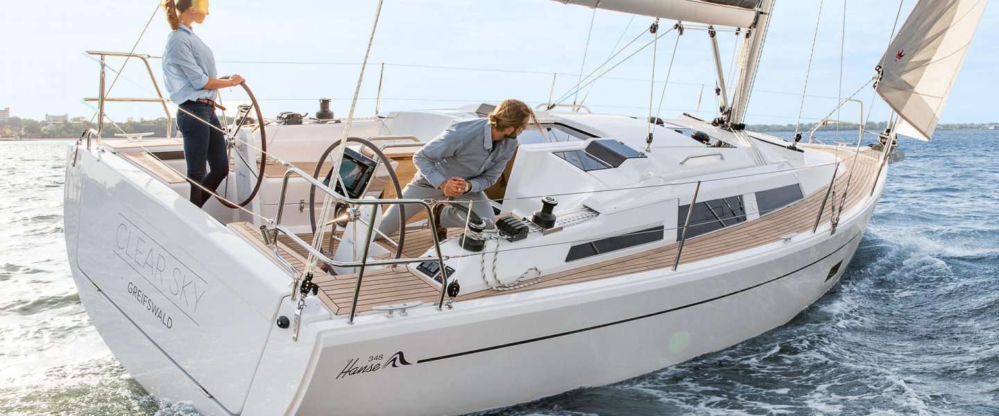 Парусная яхта Hanse 348