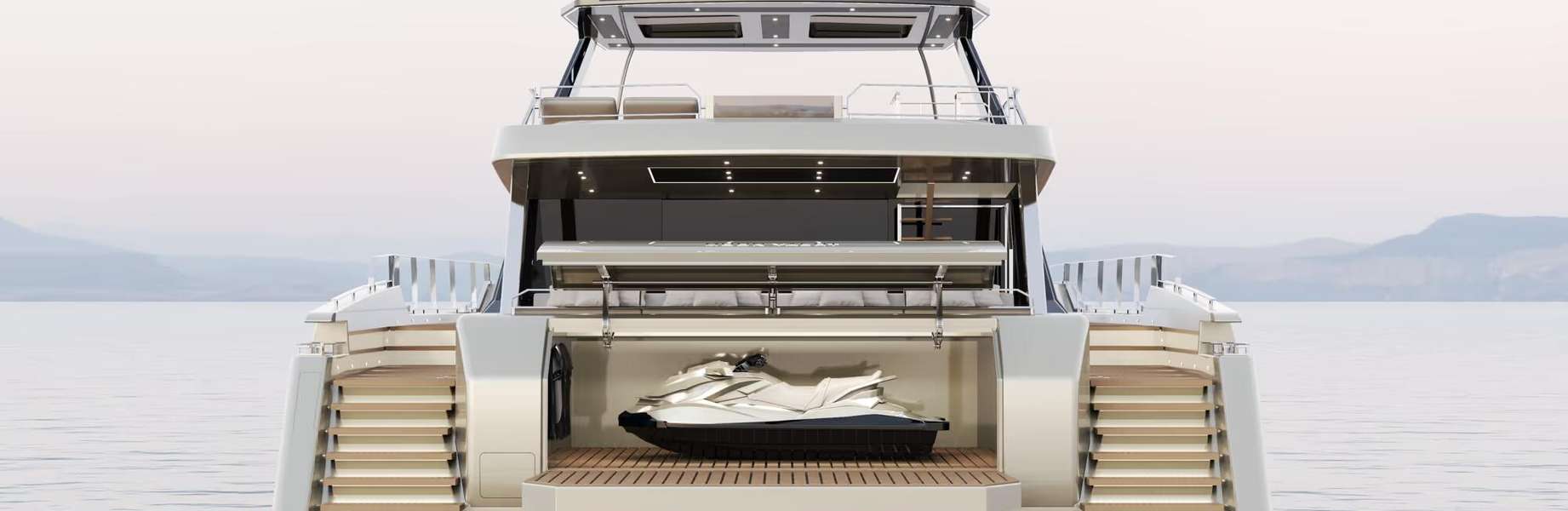 Catamaran à Moteur Moon 70 Power