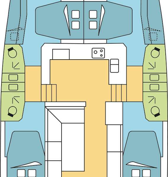 Катамаран Bali Catspace Voile